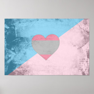 Poster Drapeau de fierté de jeu d'âge