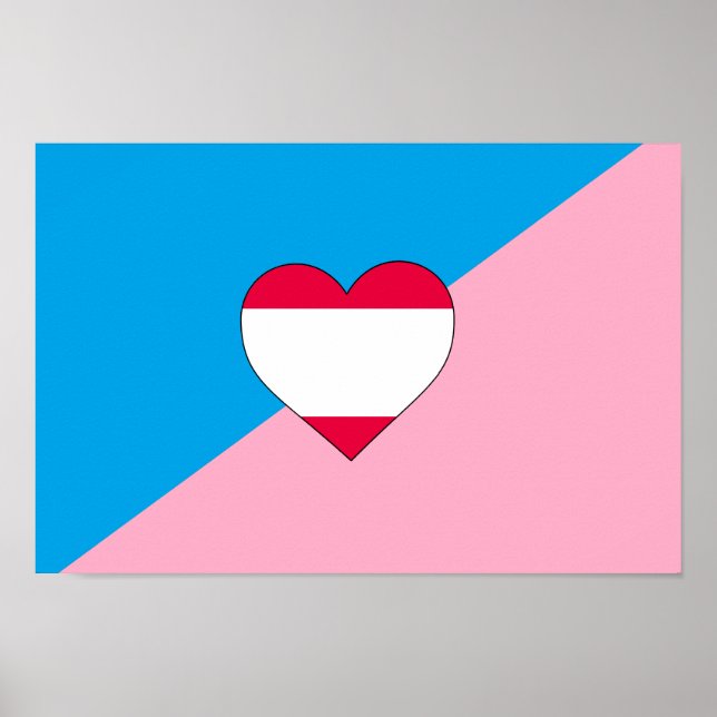 Poster Drapeau de fierté de jeu d'âge (Devant)