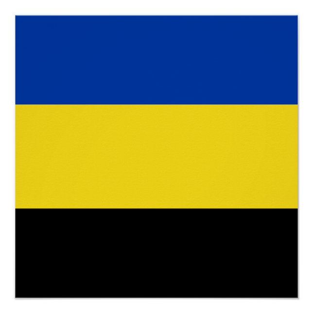Poster Drapeau de Gelderland (Devant)