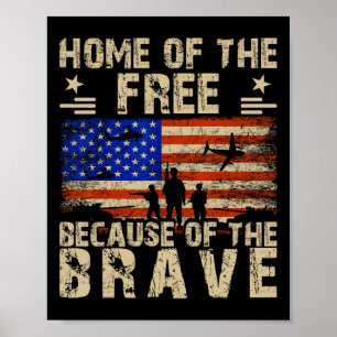 Poster Drapeau De Juillet Usa - Accueil De La Liberté À C