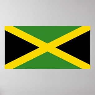 Poster Drapeau de la Jamaïque