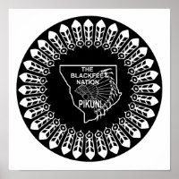 Drapeau de la nation Blackpieds