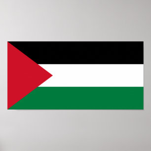 Poster Drapeau de la Palestine