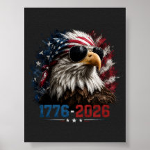 Drapeau de l'Aigle Patriotique America 250