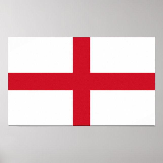 Poster Drapeau de l'Angleterre (Devant)