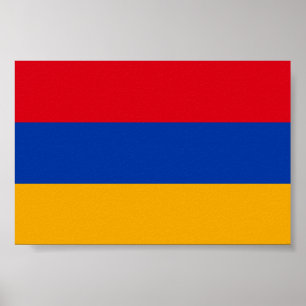 Poster Drapeau de l'Arménie