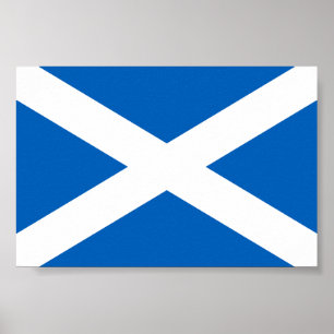 Poster Drapeau de l'Écosse
