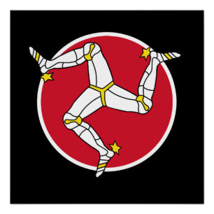 Poster Drapeau de l'île