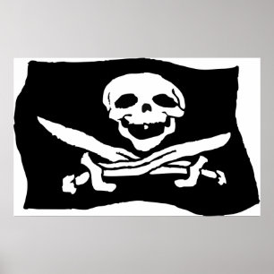 Poster Drapeau de pirate