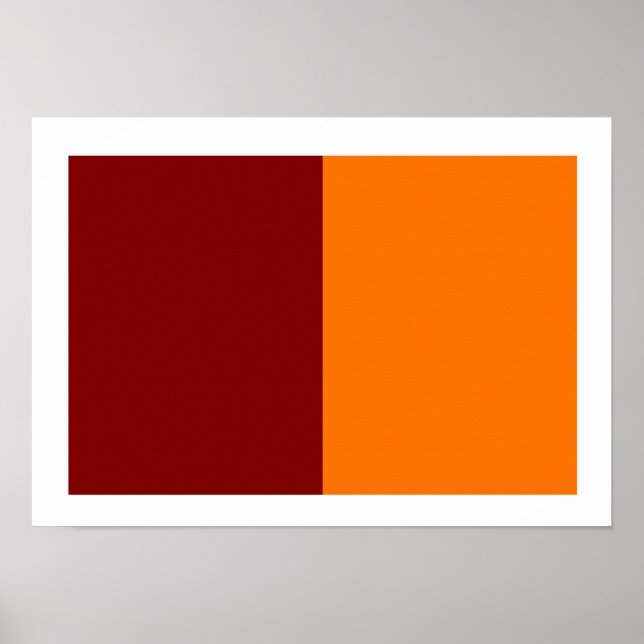 Poster Drapeau de Rome (Devant)