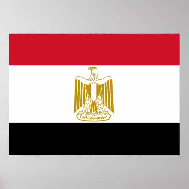 Poster Drapeau d'Egyptian (Devant)