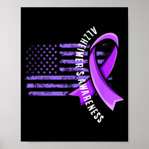 Poster Drapeau des États-Unis équipe de soutien pour la s