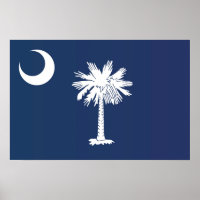 Drapeau d'État de Caroline du Sud, États-Unis