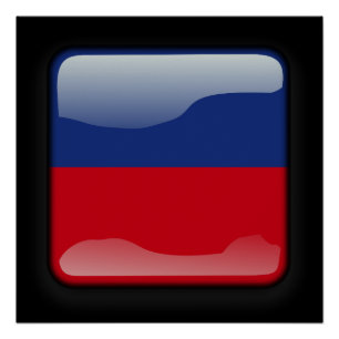 Poster Drapeau d'Haïti