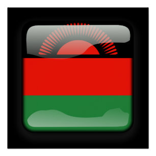 Poster Drapeau du Malawi