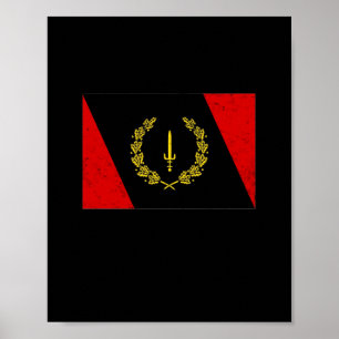 Poster Drapeau du patrimoine afro-américain 1967