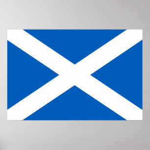 Poster Drapeau écossais