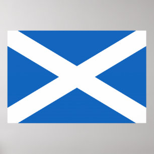 Poster Drapeau Écosse