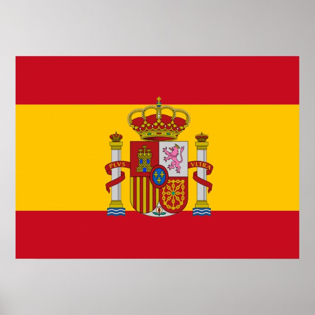 Poster Drapeau espagnol (Devant)