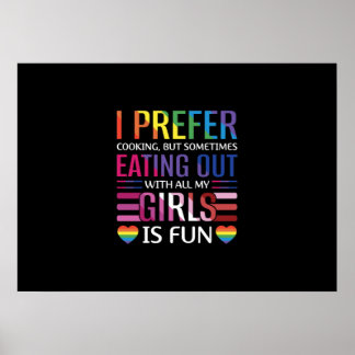 Poster Drapeau gay de la fierté bisexuelle LGBTQ