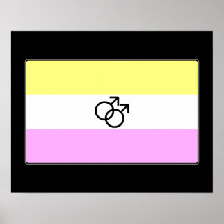 Poster Drapeau Gay Twink Pride