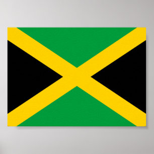 Poster Drapeau jamaïcain