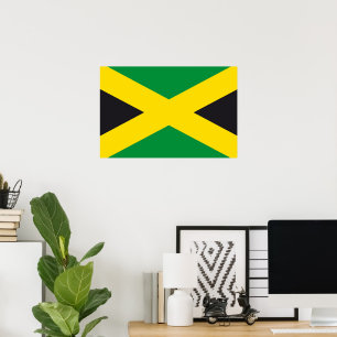 Poster Drapeau jamaïcain