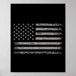Poster Drapeau Patriotique Usa 4 juillet Pour Hommes Femm