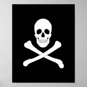 Poster Drapeau Pirate (Jolly roger)