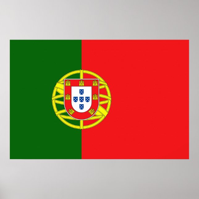 Poster Drapeau portugais (Devant)