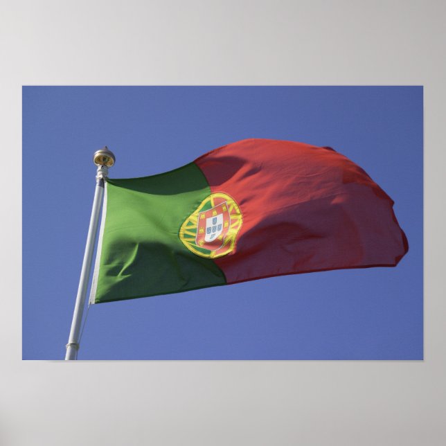 Poster Drapeau portugais RF) (Devant)