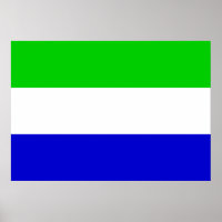 Drapeau Sierra Leone