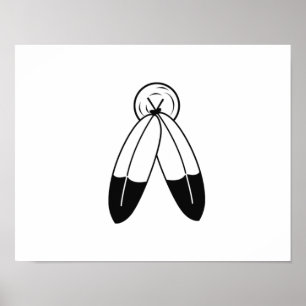 Poster Drapeau Two-Spirit