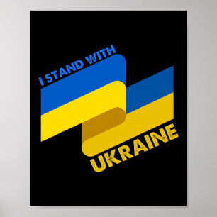 Poster Drapeau ukrainien Ukraine 6