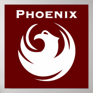 Poster Drapeau urbain de Phoenix