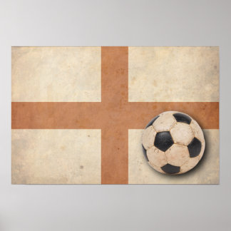 Poster Drapeau vintage Angleterre