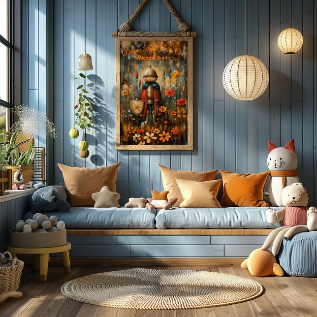 Poster Dream Big, Little One - Póster Motivador infantil. (Créateur téléchargé)