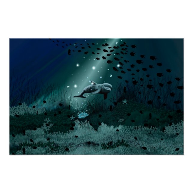 Poster Dream dauphin (Devant)