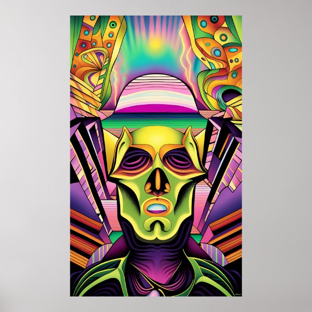 Poster Dream Faced (Devant)