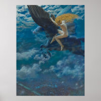 Dream Idyll (A Valkyrie) par Edward Robert Hughes