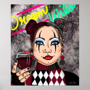 Poster Dream Wild   Goth Lady