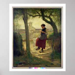Poster Dreaming of her Love, 1901