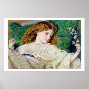Poster Dreams, c.1861 (w/c, bodycolour and gum over graph