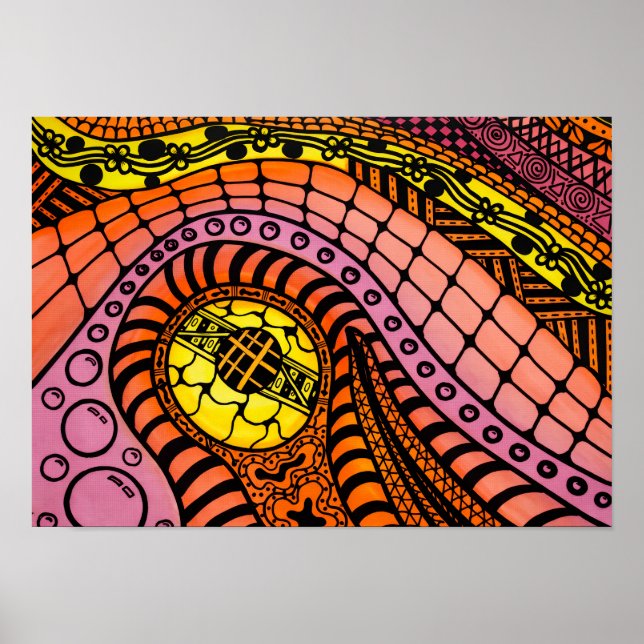 Poster Dreams in Red (Devant)