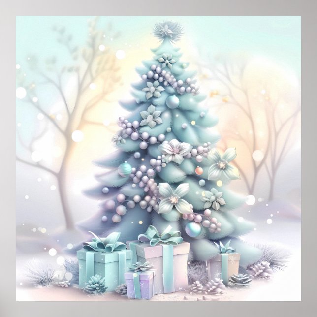 Poster Dreamy Christmas Tree (Devant)
