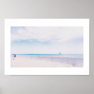 Poster Dreamy Sea Point Cape Town Ship Couple