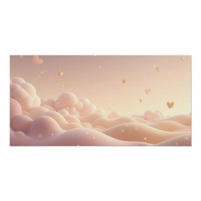 Poster Dreamy Valentine’s Day Romantic Décor (Devant)