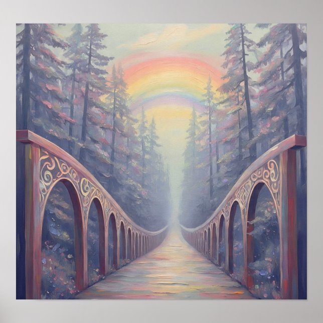 Poster DreamyForestPath (Devant)