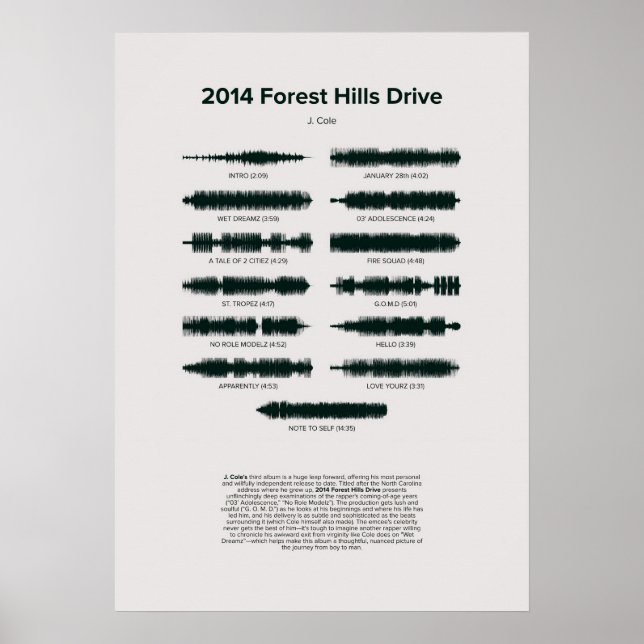 Poster Drive Forest Hills 2014 (Devant)