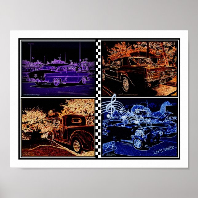 Poster Drive-In avec les classiques (Devant)